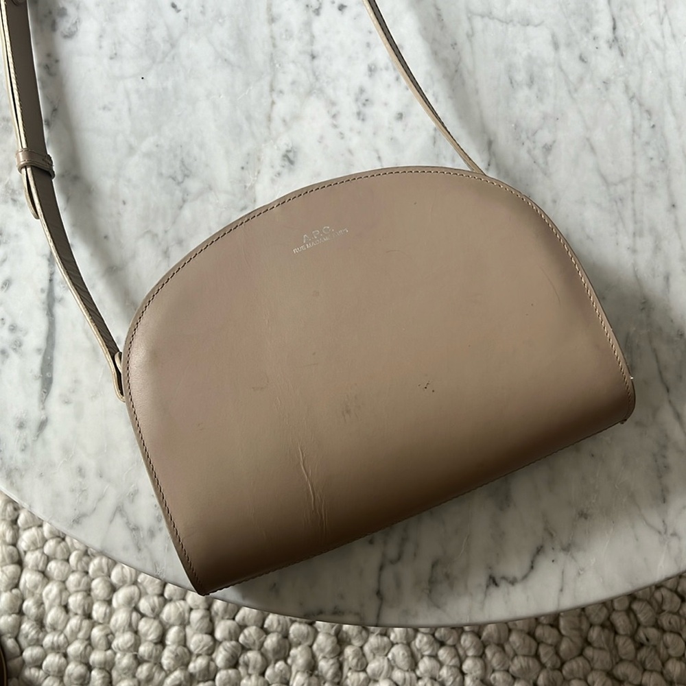 A.P.C. DEMI-LUNE BAG